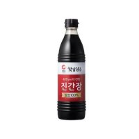 청정원 청정원 두번달여 더진한 진간장840ml