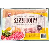 진짜 맛있다 사조오양 요리베이컨 1k X10