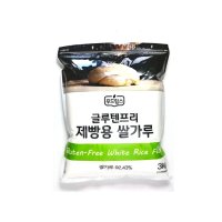 글루텐프리 제빵용 쌀가루 (3kg) 푸드림스 밀가루다이어트 비건 쌀빵  1개