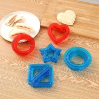 샌드위치틀 샌드메이트 동물 사각 키티 아기 샌드위치 금형 빵 절단 밀봉 DIY 어린이 아침