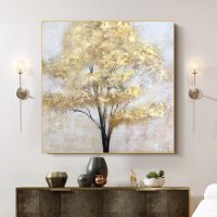 황금 나무 그림 돈들어오는 액자 실내 인테리어 선물 그림