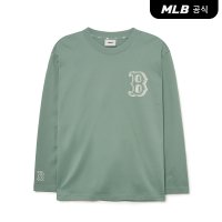 MLB 베이직 메가로고 긴팔 티셔츠 BOS D Mint