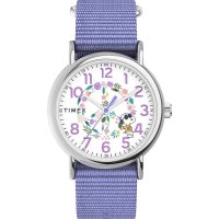 Timex X Peanuts in Bloom 여성용 위켄드 시계 스트랩 다이얼 - 타이맥스