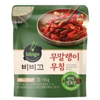 엄마손맛 비비고무말랭이무침110g CJ제일제당 캠핑요리 간편식 요리레시피 소문난 풍미 감칠맛업