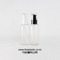 [다원플라스틱] 24파이 에센스펌프(YK)+투명용기(120ml)