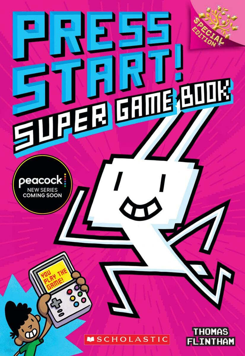 Press start!. 14, Super game book! 표지