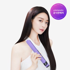 글램팜 [GP201TPP] 글램뮤즈 터치 플랫 (글램퍼플) 판고데기 미용실 매직기