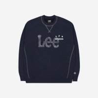 앱 스튜디오 x 리 피그먼트 스웨트셔츠 인디고 IAB Studio x Lee Pigment Sweatshirt Indigo