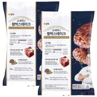 탐육 오세득 함박스테이크 380g X 2팩 총 스테이크 4 소스4