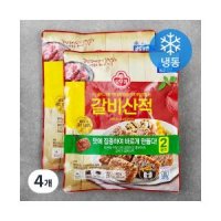 오뚜기 갈비산적 냉동 400g 4개 one option