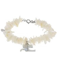 쿠레주 23 COURREGES 코랄 MOTHER 오브 펄 ANKLET B0060322042