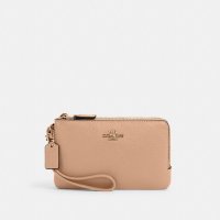 코치 더블 코너 지퍼 손목지갑 6649 IMTAU Double Corner Zip Wristlet