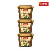 해찬들 고기전용 쌈장 450g x 3개