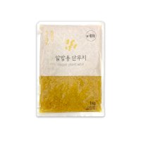 비빔밥 볶음밥 주먹밥 업소용 LF 알밥용 단무지 1kg X 10봉 알밥용단무지