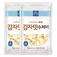 면사랑 면사랑 감자맛수제비 1kg 2개