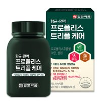 일양약품 항균 면역 프로폴리스 트리플 케어 500mg x 60캡슐