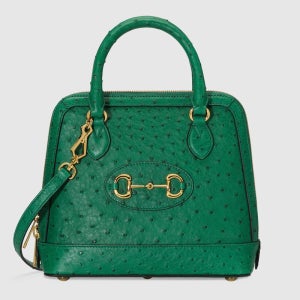 GUCCI [구찌 홀스빗 1955] 스몰 오스트리치 핸드백
