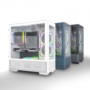 MONTECH SKY TWO ARGB 강화유리 (Blue)