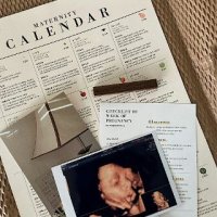 [몬스터데이] 육아용  육아캘린더+의성어의태어 2종세트 - 우가차차486 초보엄마아빠를 위한 임신 육아 필수템  인기 임산부 출산 선물