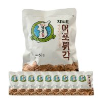 지도표 성경김 바삭한 어포튀각 50g x 10개