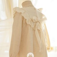 [아림클로젯]  [16차제작] 오늘도 그녀랑 함께해 행복한 하루 - romantic lace organic style baby cotton dress