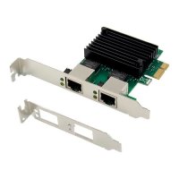 듀얼 포트 랜 네트워크 카드 어댑터, PCIE 칩, Realtek