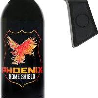 호신용 전기충격기 Phoenix Home Shield u2013 홈 디펜스 유닛 - UV 염료가 포함된 페퍼 젤 풀 그립 당김 핀 젤은 안전하고 최대 강도 거리 버스트 안전 25