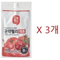 9kcal 즐기는 상큼한 오늘좋은 곤약젤리 석류(사탕증정)  3개  150g