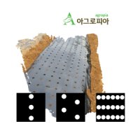 재단 소규모 유공흑색 멀칭비닐 농업용 무 배추 마늘 양파 두꺼운 텃밭용 필름