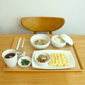 [광주요]백자 수라인 1인 다담 세트 (8p)_백자 수라인 1인 다담 세트 8p [갤러리아]