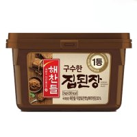 해찬들 구수한 집된장 3KG 1개 된장찌개 엄마요리