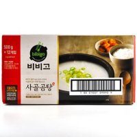 코스트코 비비고 사골곰탕 진 6000g (500g x 12개) 육수