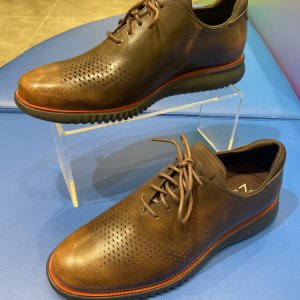 콜한 2 ZER GRAND Stitchlite 탁한 카키 남성 옥스포드 CHSO3F014K5