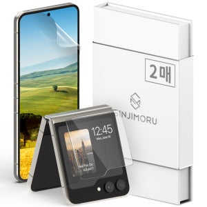 신지모루 갤럭시Z 플립 5 전면 강화유리 내부 자가복원 TPU 액정보호필름 2매