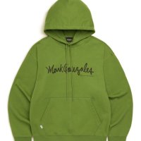 MARK GONZALES SIGN LOGO OG SWEAT HOODIE GREEN Z231UHD010050