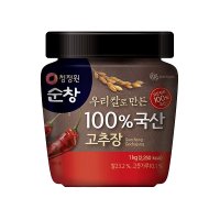 대상 청정원 순창 100 국산 고추장 1kg