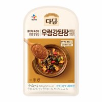 CJ제일제당 친정엄마 다담 우렁강된장 비빔 양념 저녁메뉴 집밥 양념장 갈비양념 140g 3세트