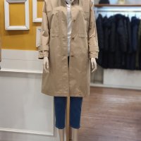 BCBG 코로우 홑겹 트랜치 코트 B3A2R142