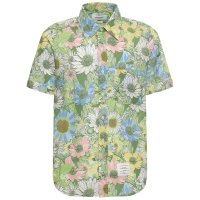 N14 톰브라운 남성 셔츠 Printed cotton shirt