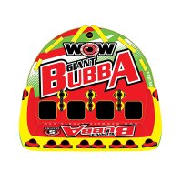 와우스포츠 WOW Sports Giant Bubba 보트 타기용 견인 튜브 1-4인용