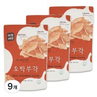 씨월드 티각태각 호박부각 60g 9개