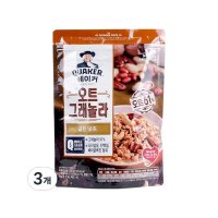 롯데제과 퀘이커 오트 그래놀라 시리얼 골든넛츠 350g 5개 one option