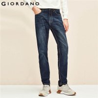 남자 청바지 Giordano 남성 데님 청바지 남성 코튼 폴리에스테르 혼합