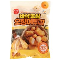 CJ upcycle 이츠웰 바삭통살오징어튀김 800g 아빠 아이 간식 간편식 아침 대용 엄마손맛 손님상