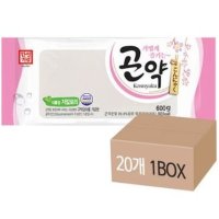 5분마켓 한성 곤약 곤약떡볶이 600g 20개