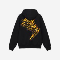 스투시 버닝 스탁 후드집업 Stussy Burning Stock Zip Hoodie