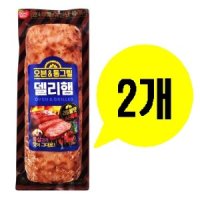 동원에프앤비 동원 그릴리 델리햄 300g x2개 김밥햄 꼬지햄