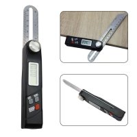 Tool Woodworking Gauge Electronic Degree Steel Stainless Bevel Measurement Level Digital 360 Ruler A