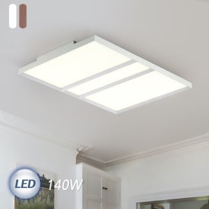 LED 에델 3등 거실등 140W  (직사각 통판)