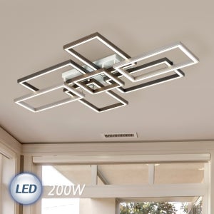 LED 네모 7등 직부 200W (2회로)